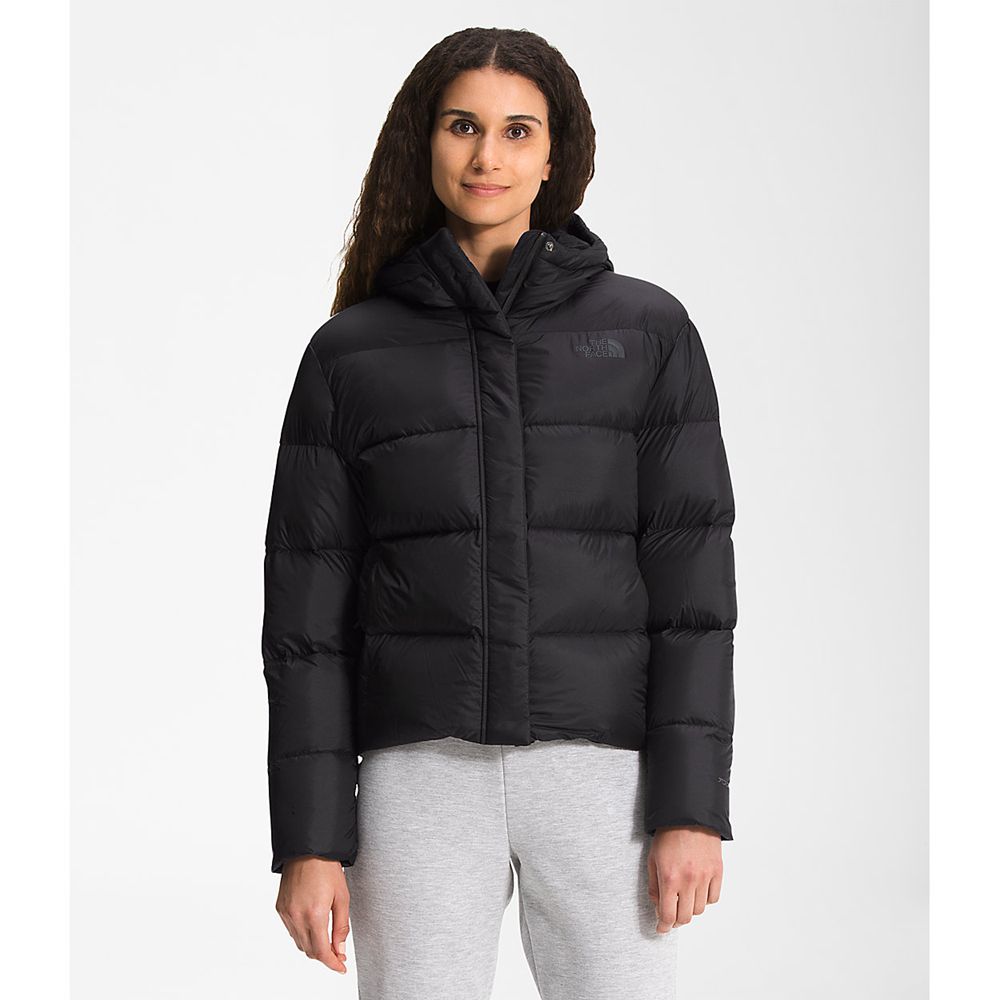 The North Face Puffer Jacket Womens Australia - The North Face City Standard Black (FPN-632798)